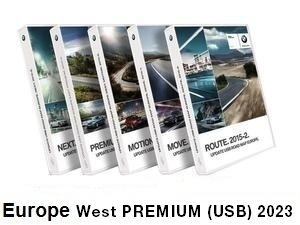 Road Map Europe West PREMIUM (USB) 2023     [Download only]