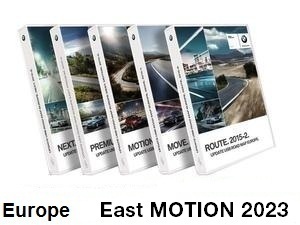 Road Map Europe East MOTION 2023     [Download only]