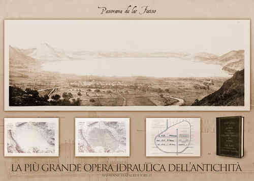 Stampa "Panorama du Lac Fucino"