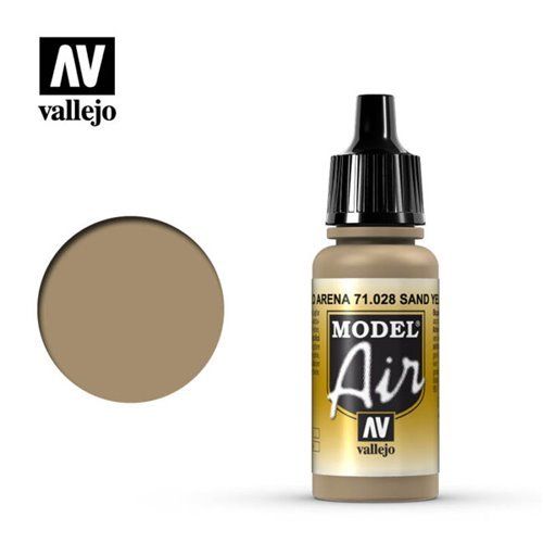 71.028 Vallejo Model Air: Sand Yellow [17ml]