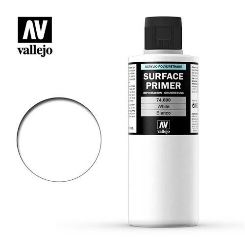 74.600 Vallejo Primer: White ACR-POL (200ml)