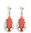 EARRING 3280 CORAL RED