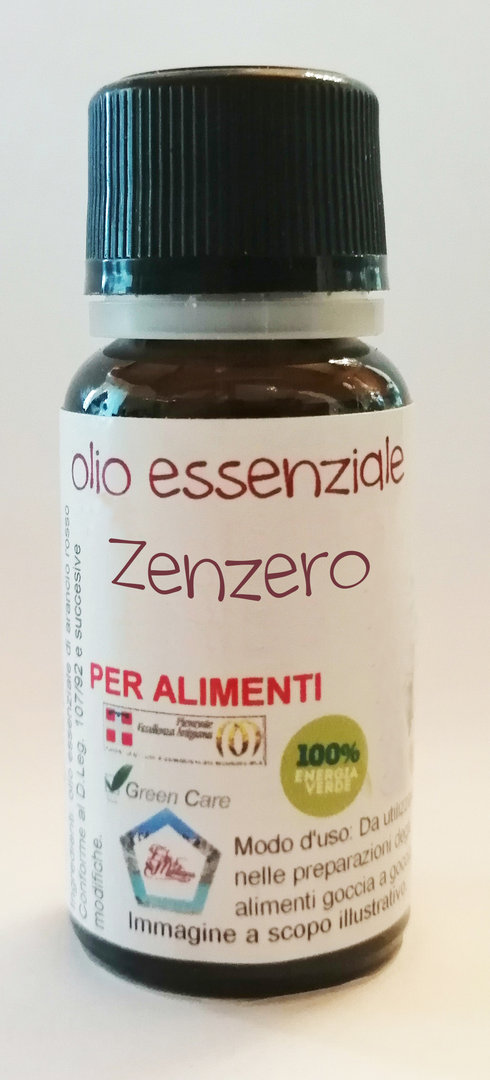 Zenzero (olio essenziale) contagocce 100 ml