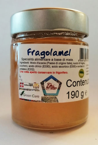 Fragolamel g.190 con miele d'acacia del Piemonte