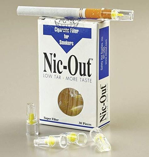 NIC-OUT - Filtri per sigarette (1 Confezione - 20 filtri)