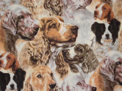 FABRI QUILT INC-BEST OF SHOW PACKED SPANIELS