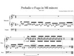 Nicolaus Bruhns (1665-1697) - Preludio e Fuga in MI minore BWV 847