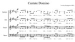 Levente Gyöngyösi - Cantate Domino