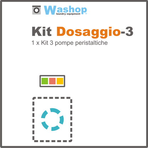 Kit Dosaggio - 3 pompe