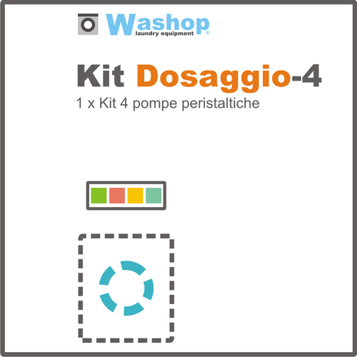 Kit Dosaggio - 4 pompe