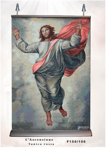 Jésus ressuscité avec tunique rouge - Cod. F150/106
