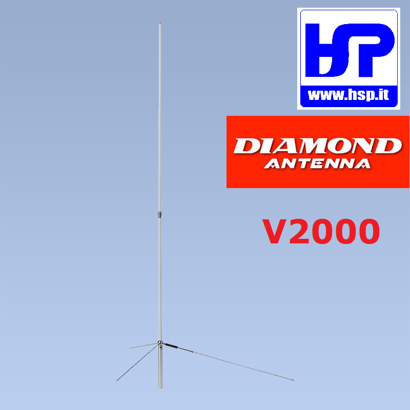 DIAMOND - V2000 - ANTENNA 50/144/430 MHz