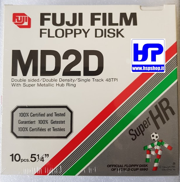 FUJI - MD2D - 5.25" FLOPPY DISK - BOX DI 10