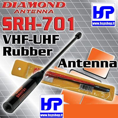 DIAMOND - SRH-701 - ANTENNA 144/430 MHz SMA-M
