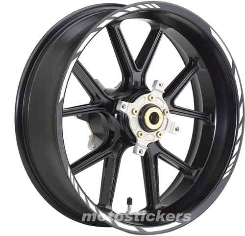 KTM Duke 990 - Adesivi cerchi Stickers Wheels - racing cerchi da 17 Pollici