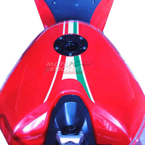 DUCATI 1098 Fascia tricolore serbatoio