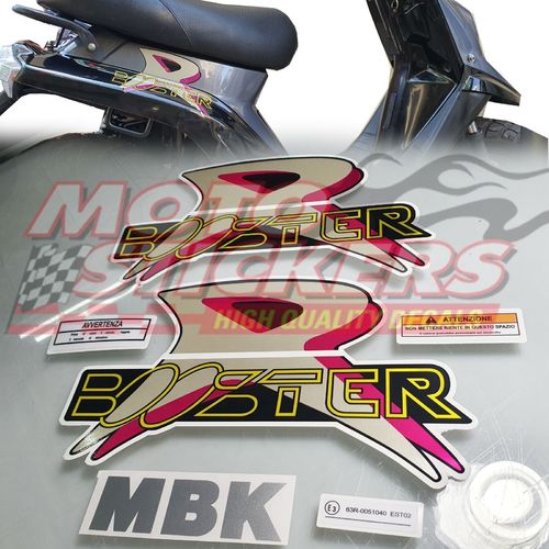 MBK Booster R - kit adesivi replica