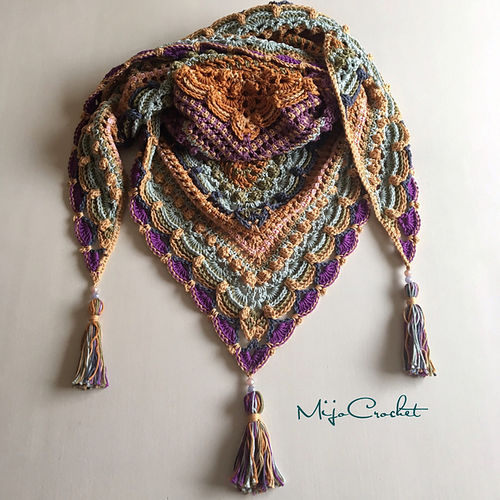 Kit Lost in Time Shawl