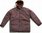 OBEY colton jacket tobacco brown