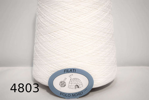 100%cotone Bianco 4803 numero 5 100 grammi