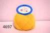 100%lana Merinos giallo coraggioso 4697 Ferri 3,5/4 Unc. 3,5 125 m