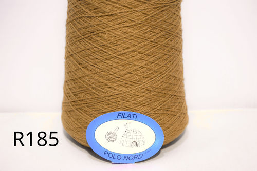50%lana, 50%alpaca Nm 4,5 Cannella R185 100 grammi