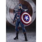 ⠀⠀Marvel S.H. Figuarts Falcon And Winter Soldier Captain America Action Figure