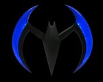 ⠀⠀DC NECA Batman Beyond Batarang Replica 1:1 Batman Of The Future Blue