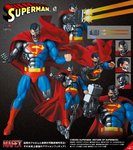 ⠀⠀Dc Mafex Cyborg Superman Robor Medicom Toy Action Figure