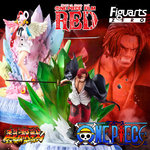 ⠀⠀Figuarts Zero One Piece Red Shanks And Uta Statua Figure Limited Edition Bandai