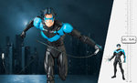 ⠀⠀DC Mafex Nightwing Batman Hush Action Figure Medicom Toys