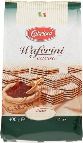 CABRIONI WAFER CACAO GR.400   SACCH.