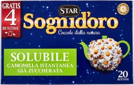 STAR CAMOMILLA SOLUBILE X16 +4OM. SOGNI D'ORO