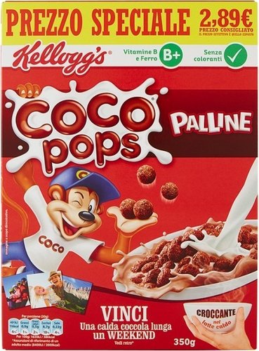 KELLOGG'S COCO POPS PALLINE GR.350