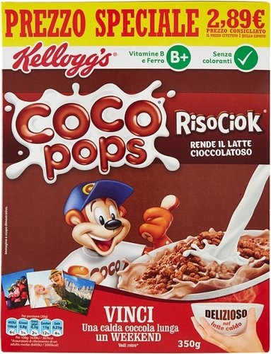 KELLOGG'S COCO POPS RISO CIOK GR.350