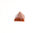 Piramide in Agata di Fuoco (base: 2,5x2,5 cm circa).Soprammobile,Idea Regalo