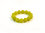 Bracciale Elasticizzato Agata Verde Tinta (Ø 13 mm circa)