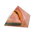 Piramide in Mokaite ( Diaspro)(base:5,7x5,7cm circa).Soprammobile,Idea Regalo