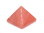 Piramide in Ossidiana Rossa(base:4x4cm circa).Soprammobile,Idea Regalo