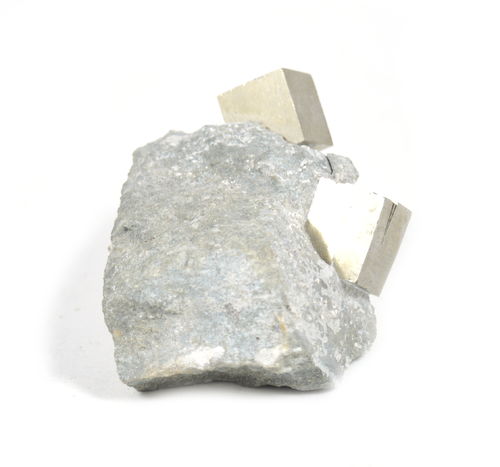 Minerale Grezzo in Cubo Pirite. Soprammobile, Idea Regalo