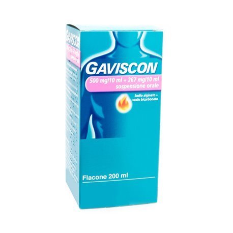 Gaviscon sospensione orale flacone 200 ml