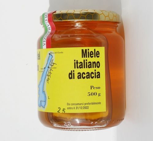 Italienischer Akazienhonig aus Monte Baldo gr 500