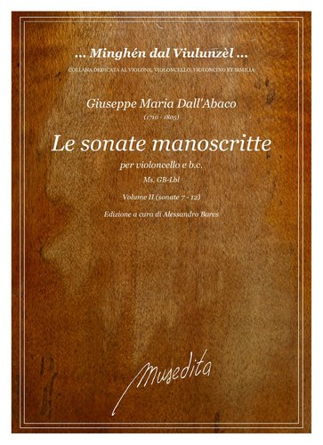 G.M.Dall'Abaco - Le sonate manoscritte - Volume II
