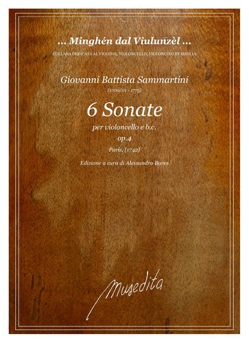 G.B.Sammartini - 6 Sonate op.4 (Paris, [1742])